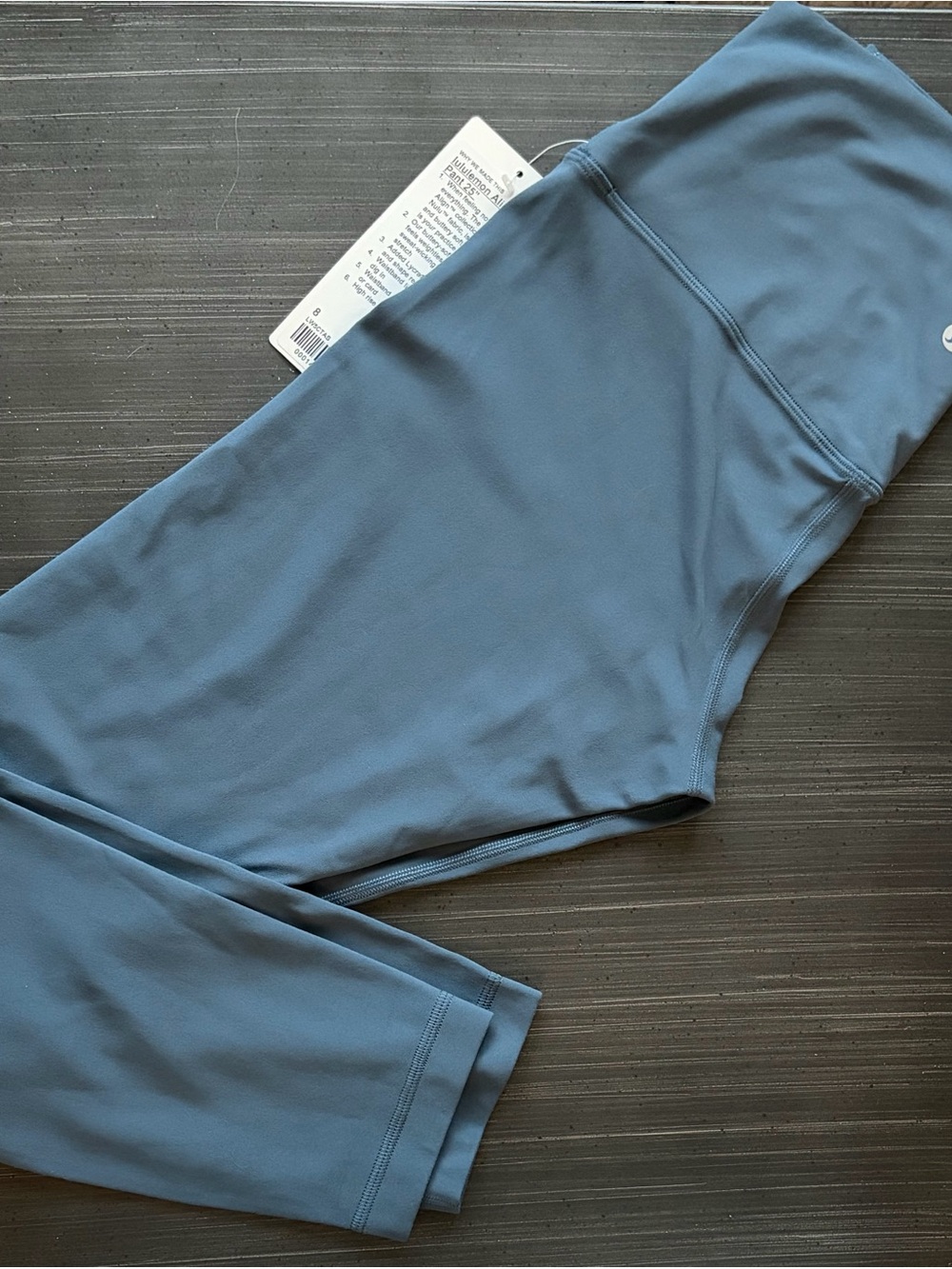 NWT Lululemon Align Pant 25” - Slate Blue - Picture 2 of 4